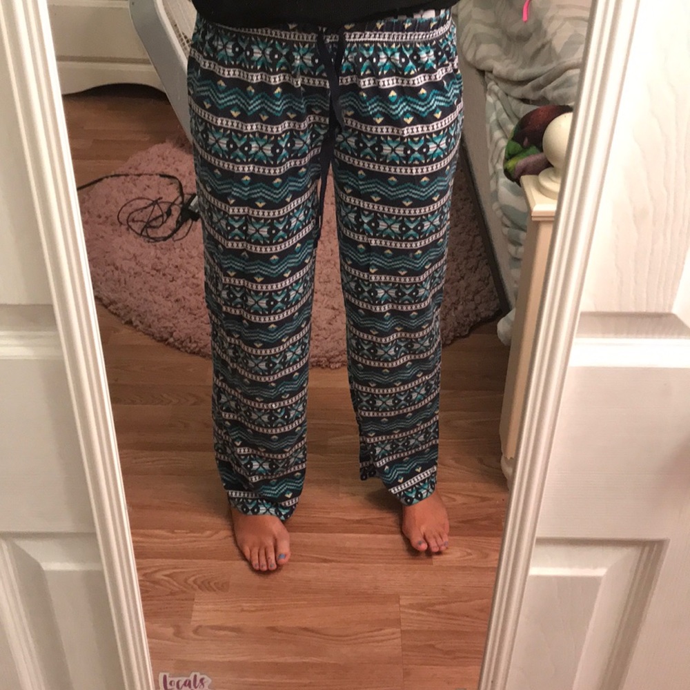 printed pajama pants